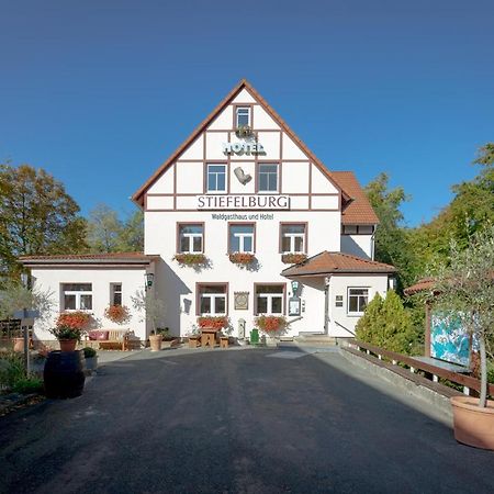 Отель Stiefelburg Der Berghof Nauendorf  Экстерьер фото